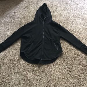 Athleta Black Zip Up Sweatshirt